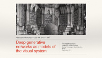 networks as models of
