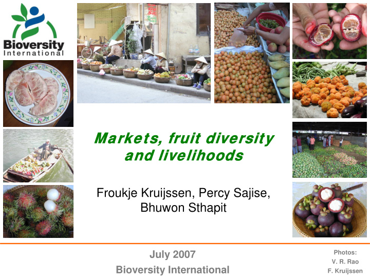 markets fruit diversity markets fruit diversity and
