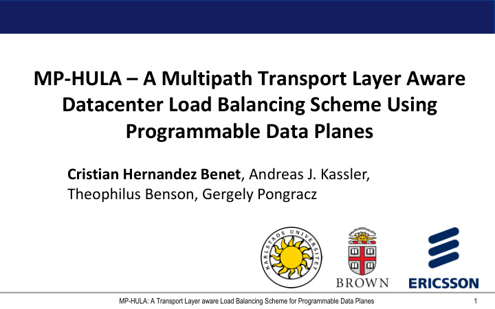 mp hula a multipath transport layer aware datacenter load