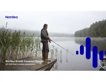Nordea Kredit Covered Bonds  Q3 2019 Debt investor presentation  Table of contents  1. Nordea