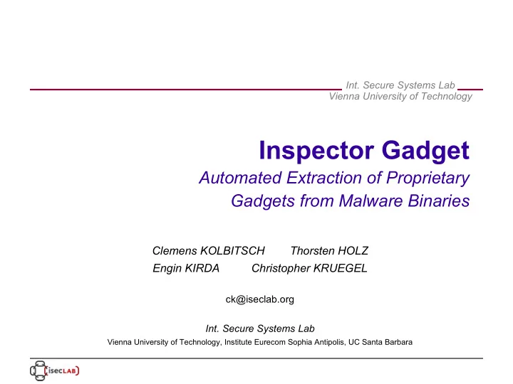 inspector gadget
