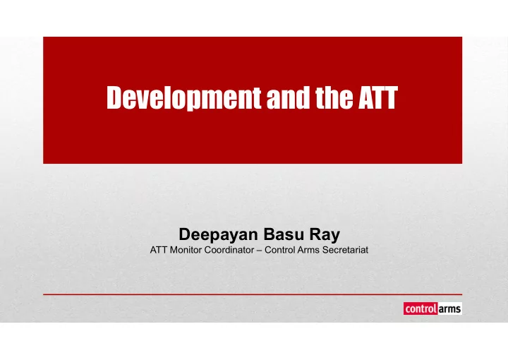 development and the att
