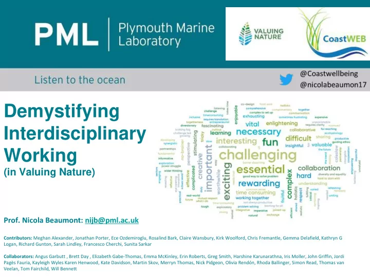interdisciplinary