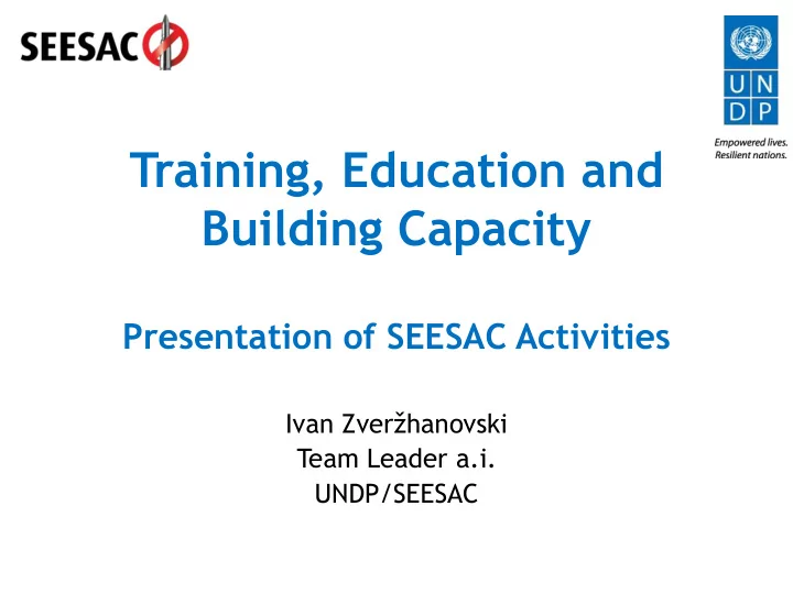 training education and