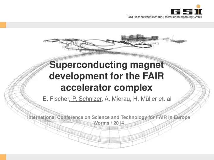 development for the fair
