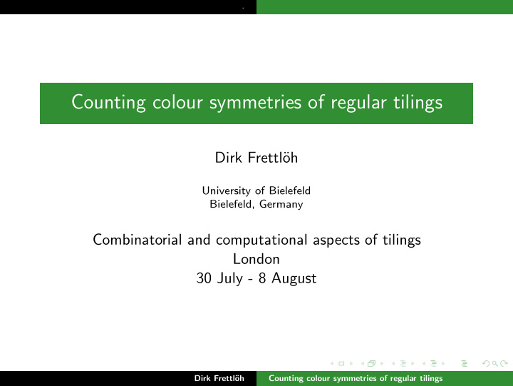 counting colour symmetries of regular tilings