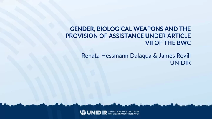renata hessmann dalaqua amp james revill