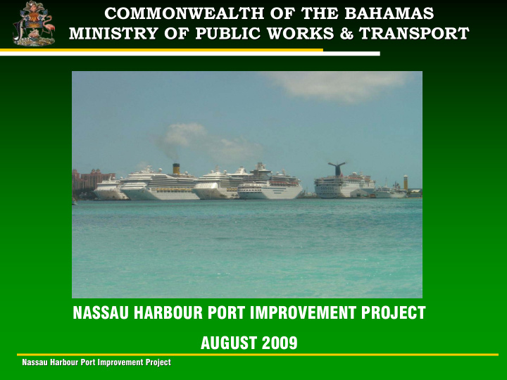 commonwealth of the bahamas commonwealth of the bahamas