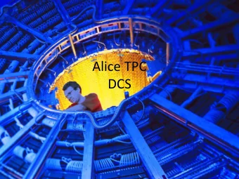 Alice TPC  DCS  1  ALICE underground  ACR  CR1  CR2  CR3  CR4 PLUG ~50m ~15m ALICE BEAM DETECTOR