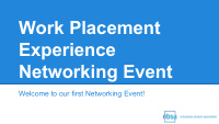work placement experience networking event