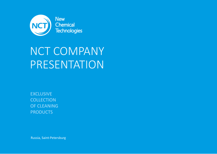 nct company presentation