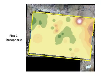 Piso 1  Piso 1  Phosophorus  Piso 1  Piso 2  Piso 1  Piso 2  Copper  Copper