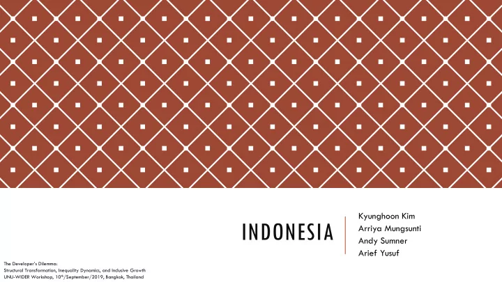 indonesia