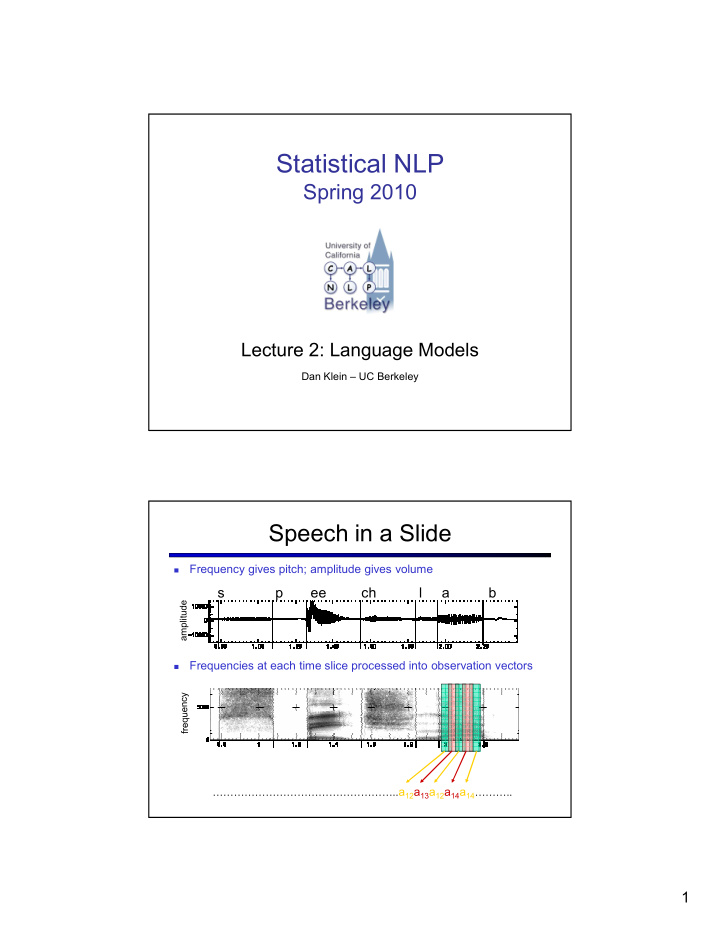 statistical nlp