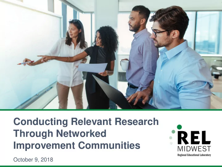 conducting relevant research through networked