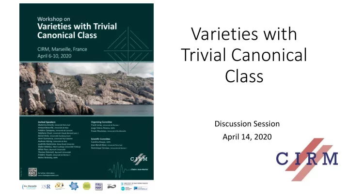 trivial canonical