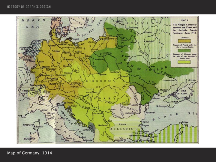 map of germany 1914