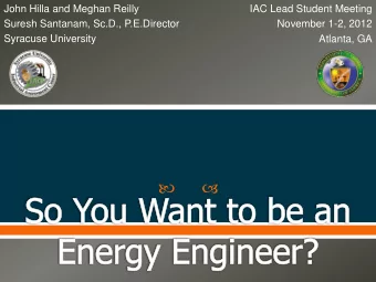 Founded in 2001, over 220 assessments  completed  New Grant -&gt; Changes o New