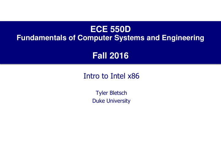 ece 550d