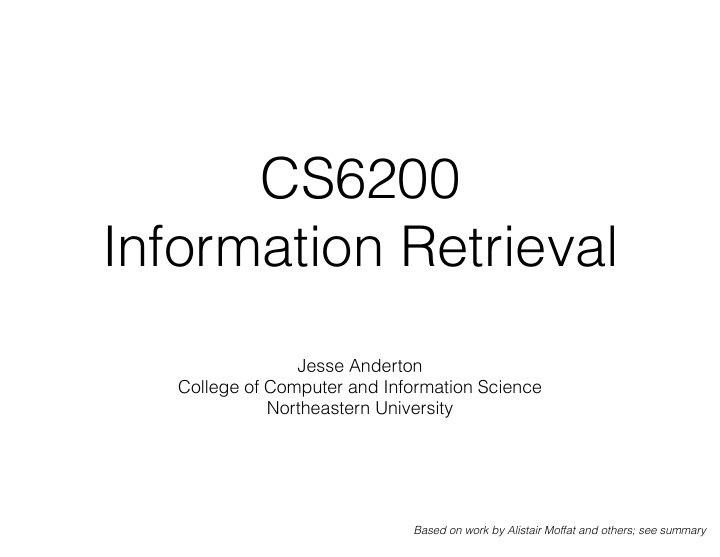 cs6200 information retrieval