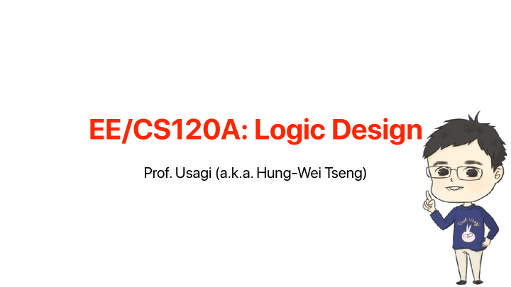 ee cs120a logic design