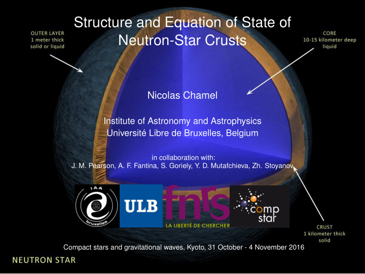 structure and equation of state of neutron star crusts