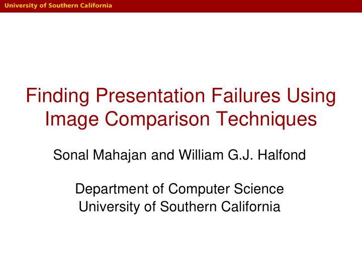 image comparison techniques