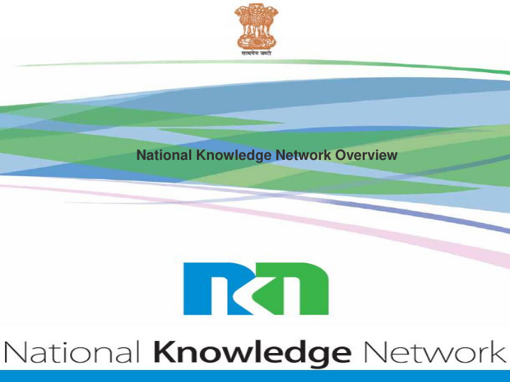 national knowledge network overview