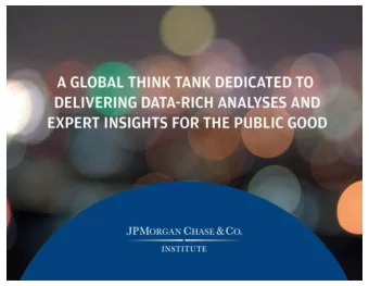 1  Key  Expense volatility was high across the income and age spectrum. While older  families