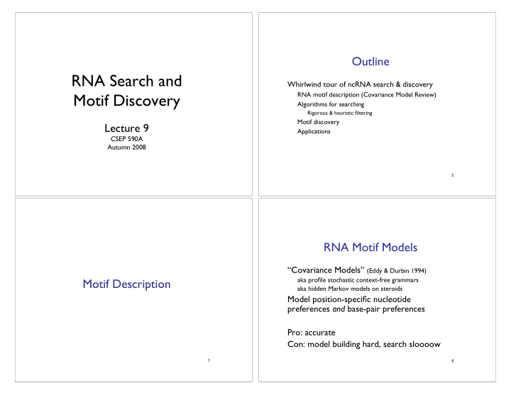 rna search and