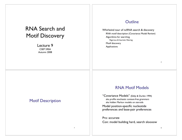 rna search and