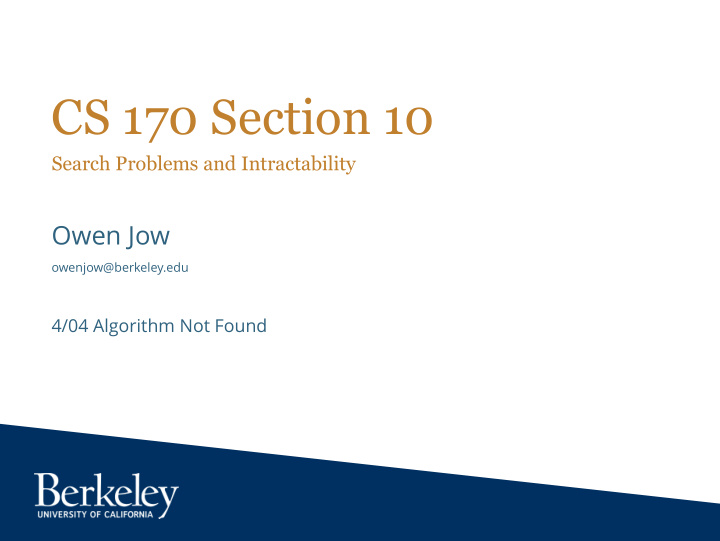 cs 170 section 10