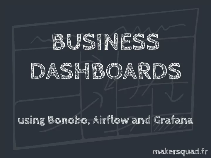 business dashboards