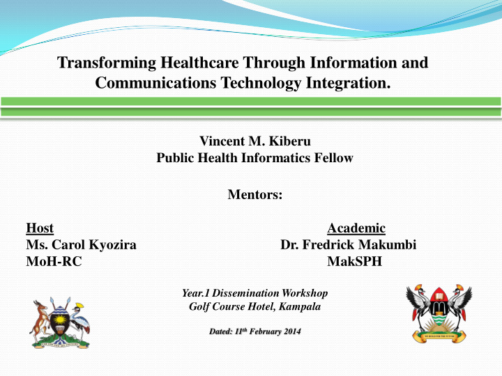 transforming healthcare through information and