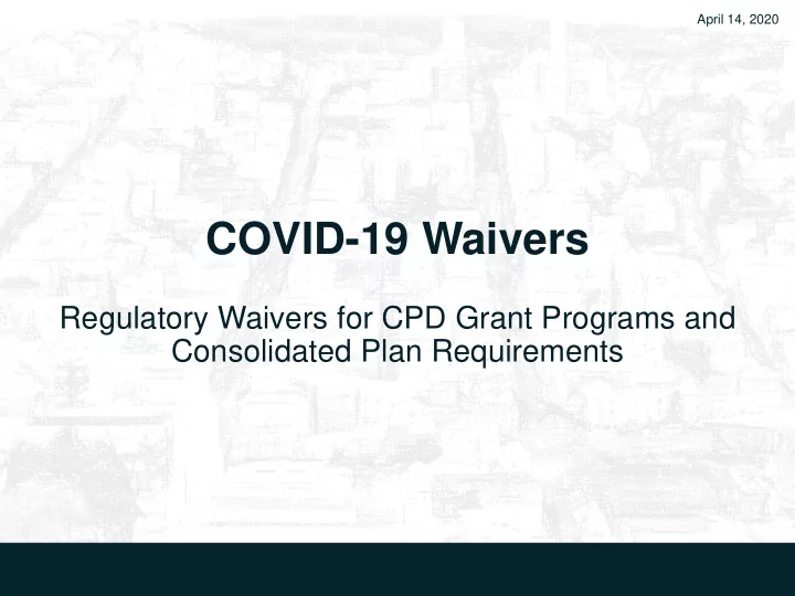 covid 19 waivers