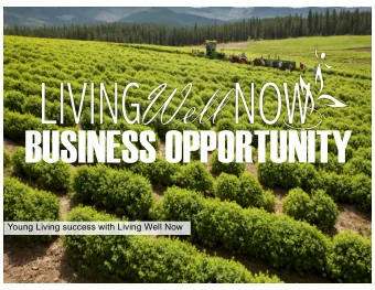 BUSINESS OPPORTUNITY  Young Living success with Living Well Now  Lifestyle One  school, skills