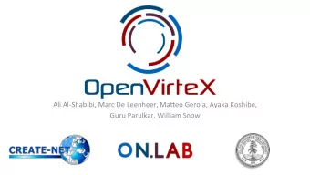 Ali  Al-Shabibi,  Marc  De  Leenheer,  Ma2eo  Gerola,  Ayaka