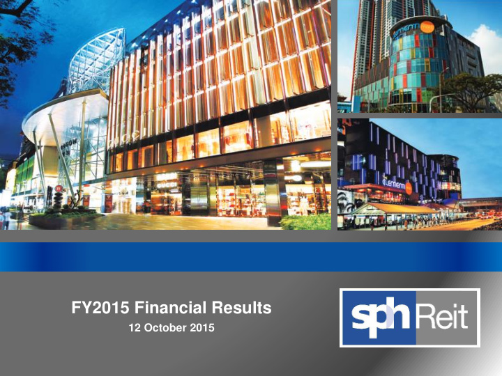 fy2015 financial results