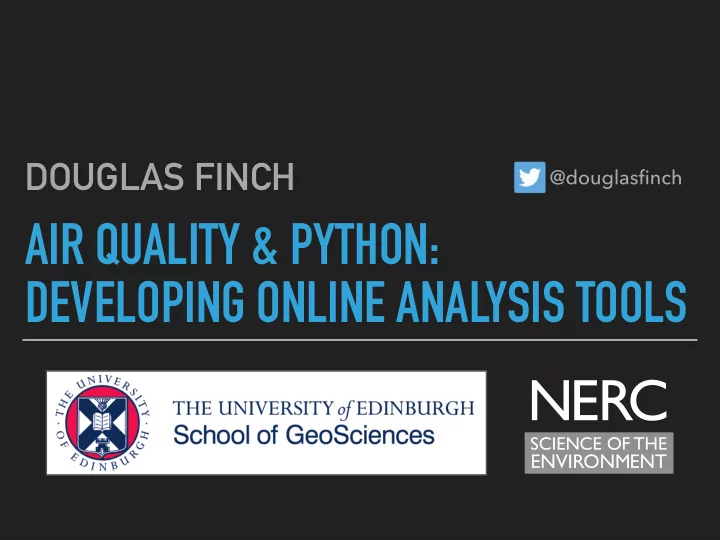 air quality python developing online analysis tools