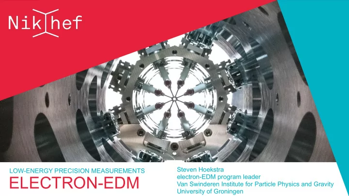 electron edm