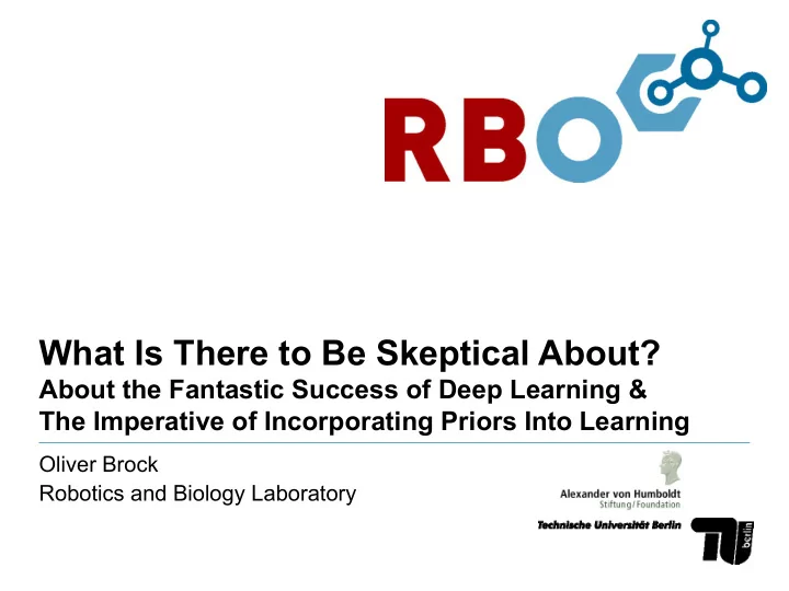 what is there to be skeptical about