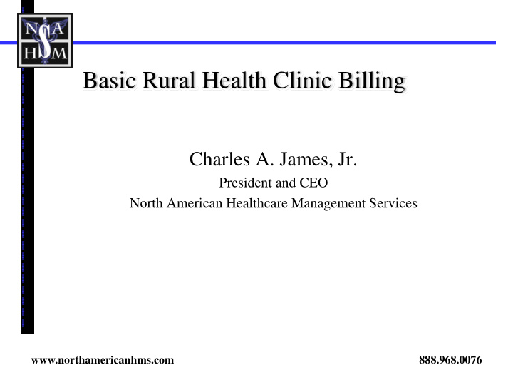 basic rural health clinic billing
