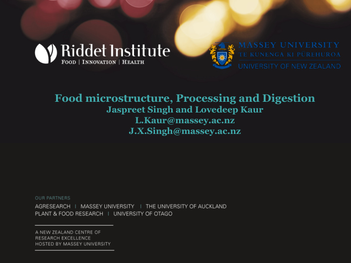 food microstructure processing and digestion jaspreet