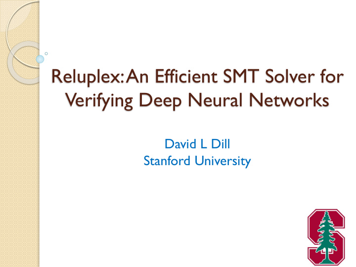 reluplex an efficient smt solver for