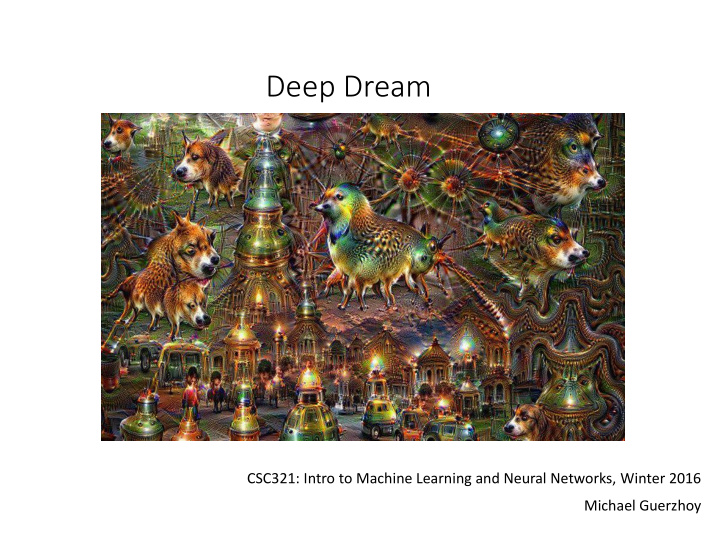 deep dream