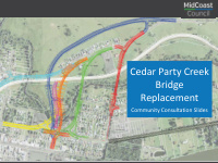 cedar party creek bridge replacement