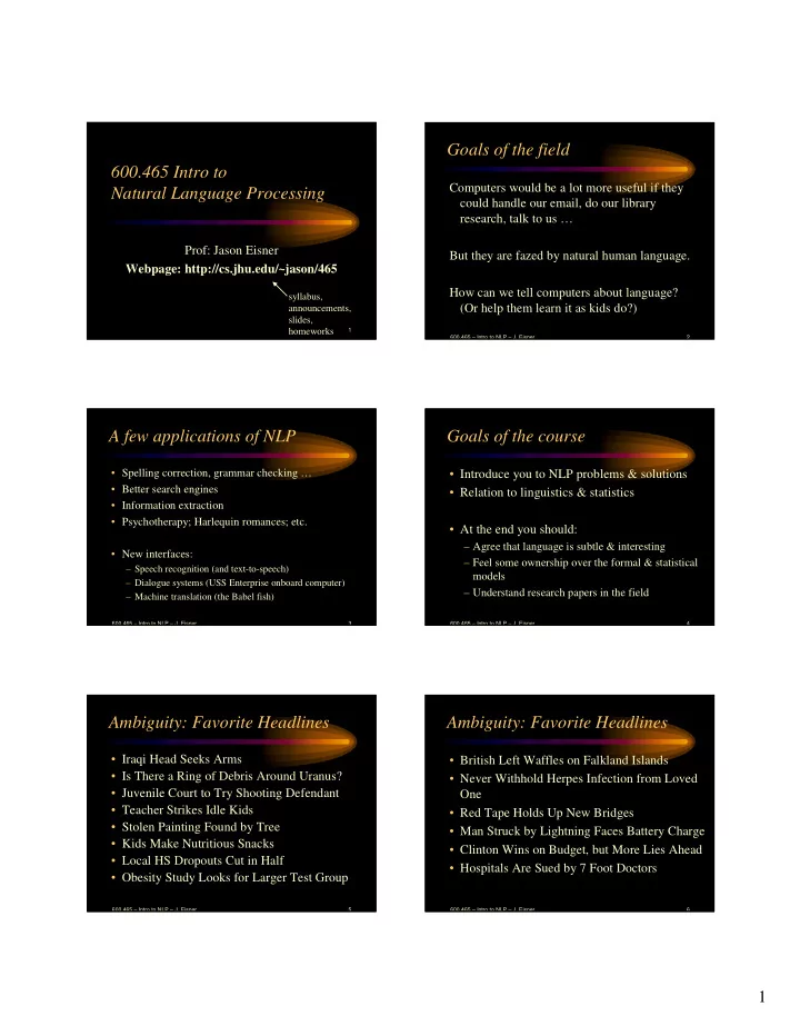 goals of the field 600 465 intro to