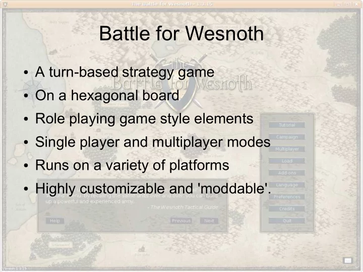 battle for wesnoth