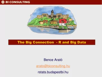 arato@biconsulting.hu  rstats.budapestbi.hu  R and Big Data  Master  Code  Code  Code  Data  Data