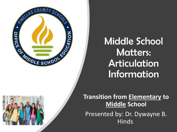 middle school matters articulation information